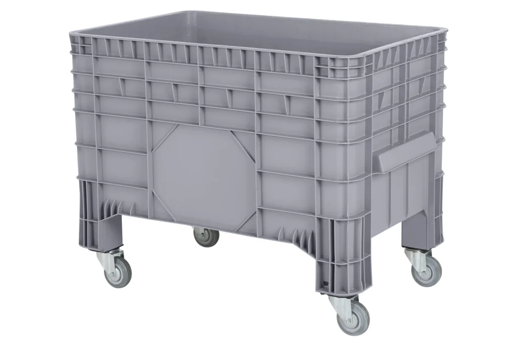 Palletbox op wielen 1040x640mm – ergonomisch en flexibel in gebruik