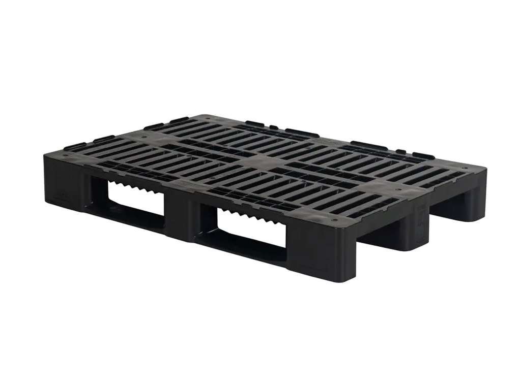 Zwarte pallets BLACK LINE Transoplast